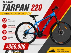 MTB TEKNIAL TARPAN 220 ER ( frenos hidráulicos)