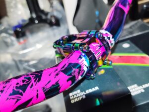 MANILLAR FORMA LUNJE STUNT TORNASOLADO